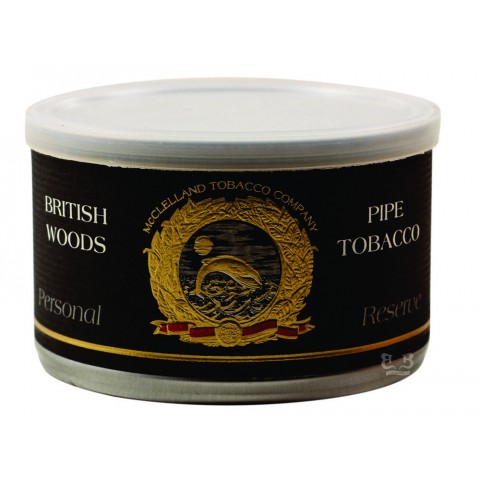 Tabaco/Fumo McClelland British Woods (Reserva Pessoal)